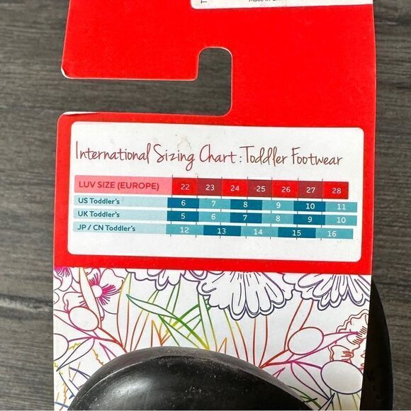 Luv Footwear Toddler Girl’s Dream Flats, Machine Washable, New in Package - Picture 6 of 9